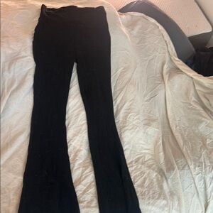 Black Flared Pants